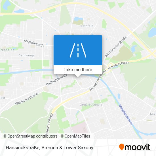Hansinckstraße map