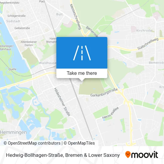 Карта Hedwig-Bollhagen-Straße