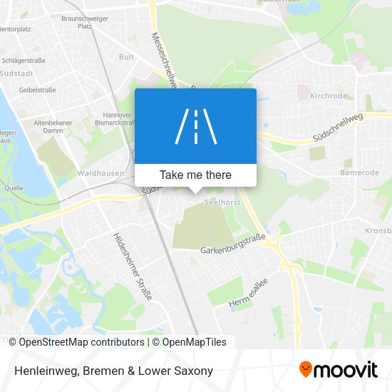 Henleinweg map