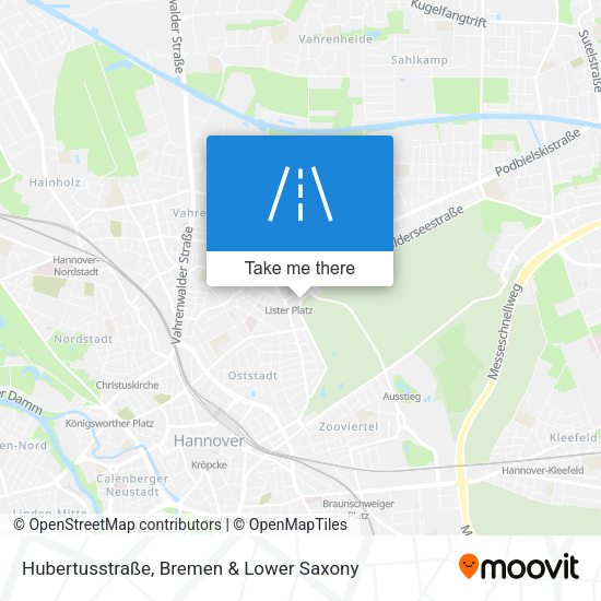 Hubertusstraße map