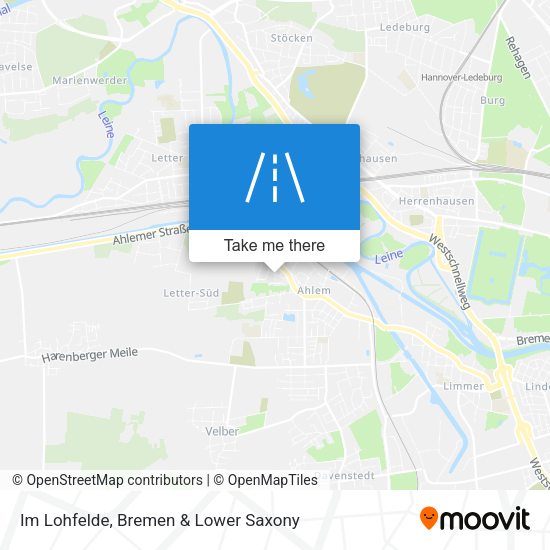 Im Lohfelde map
