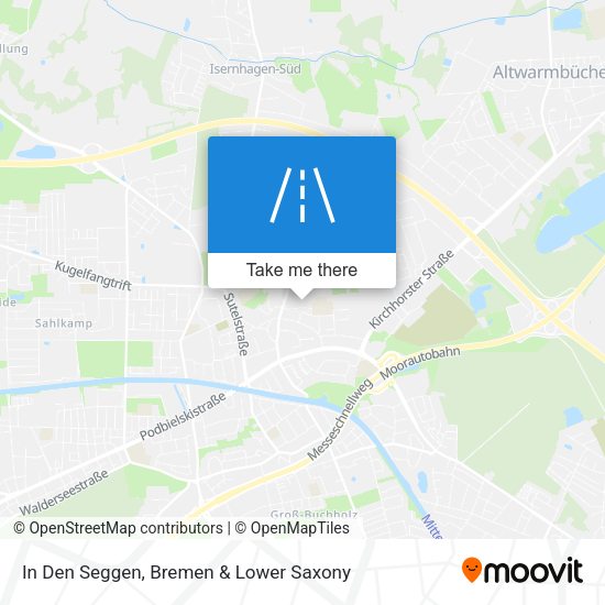 In Den Seggen map