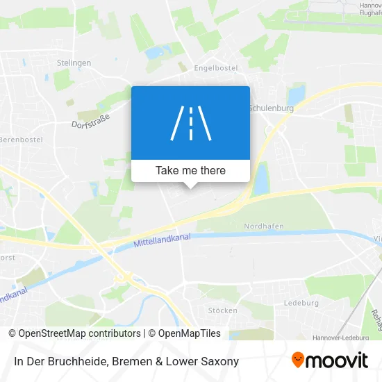Карта In Der Bruchheide