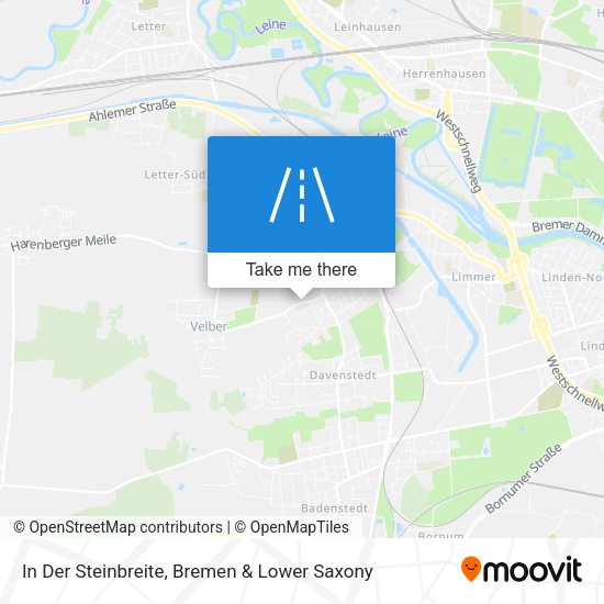 In Der Steinbreite map