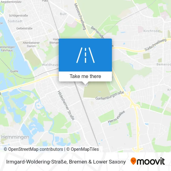 Карта Irmgard-Woldering-Straße