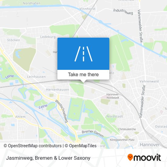Jasminweg map