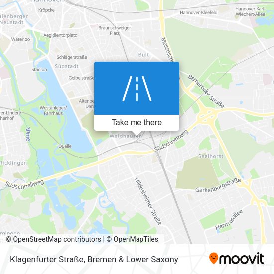Klagenfurter Straße map