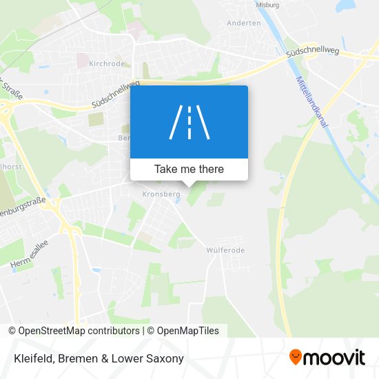 Kleifeld map