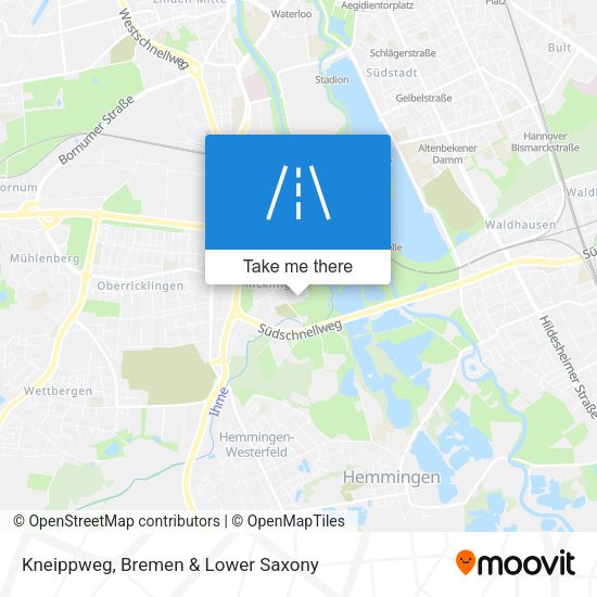 Kneippweg map