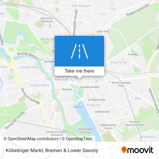 Köbelinger Markt map