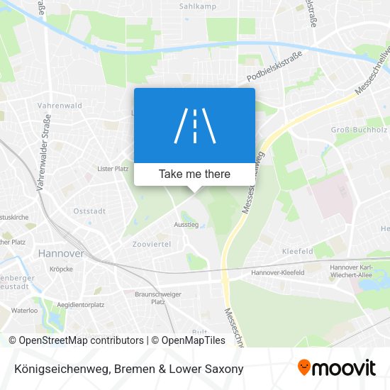 Königseichenweg map