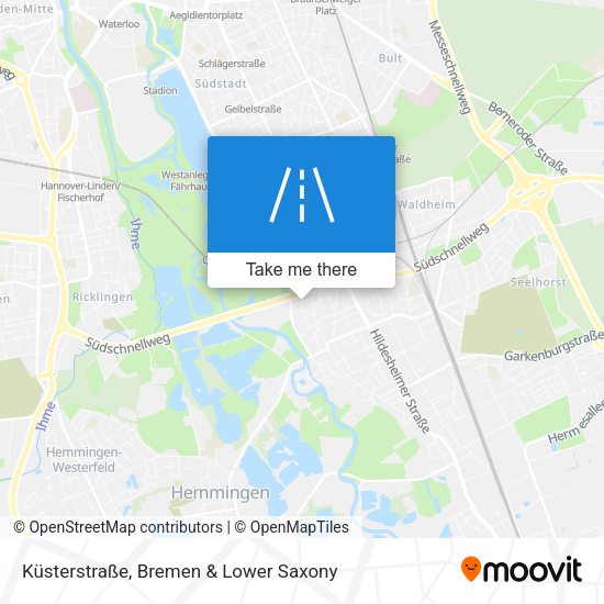 Küsterstraße map