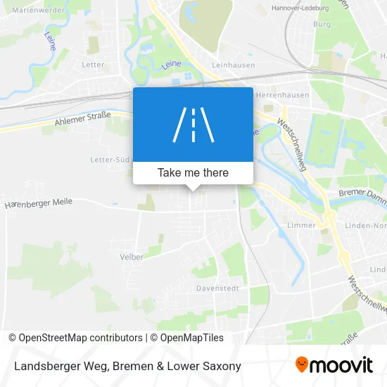 Карта Landsberger Weg