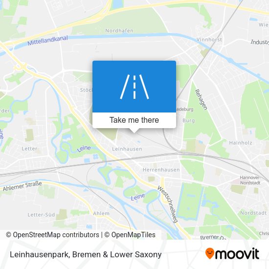Leinhausenpark map