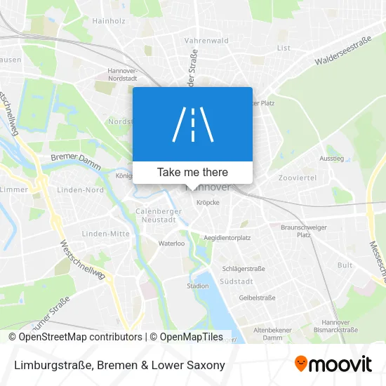 Карта Limburgstraße