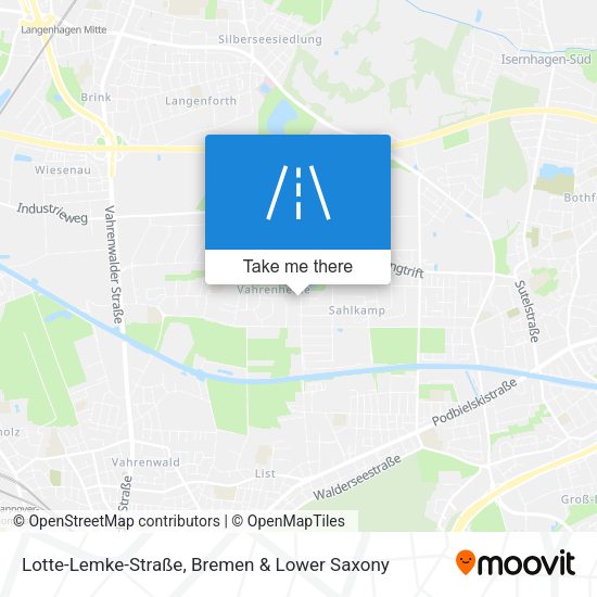 Lotte-Lemke-Straße map