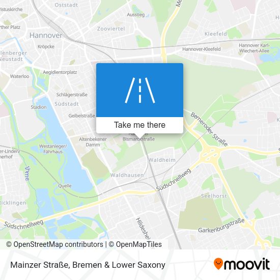Mainzer Straße map
