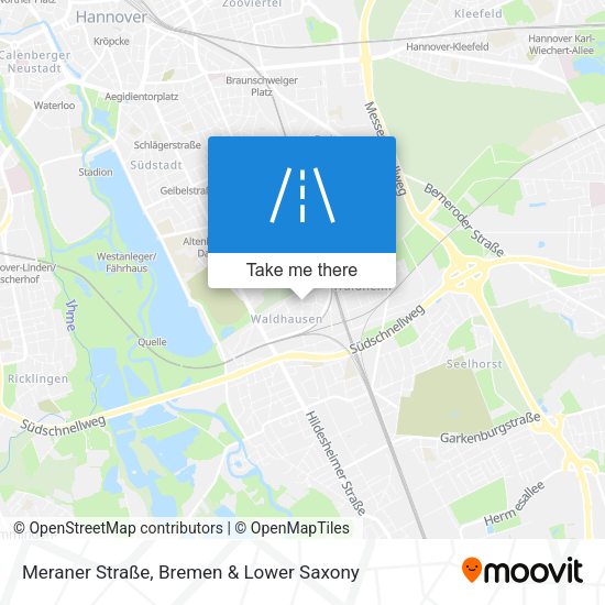 Meraner Straße map
