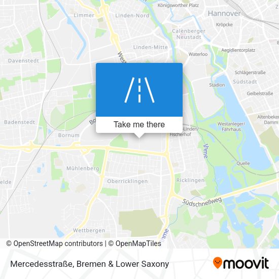 Mercedesstraße map