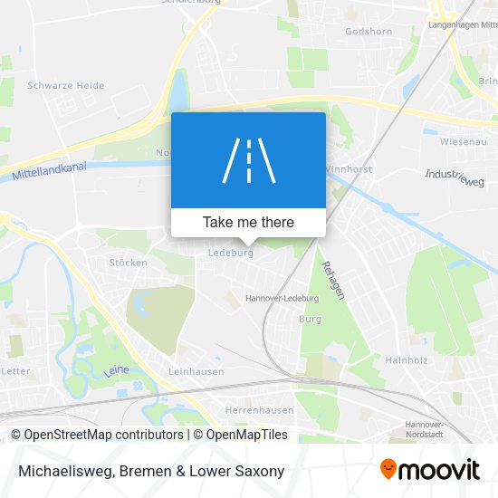 Michaelisweg map