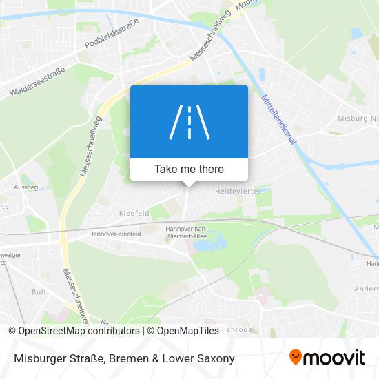 Misburger Straße map
