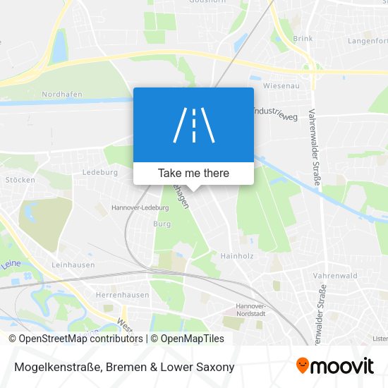 Mogelkenstraße map