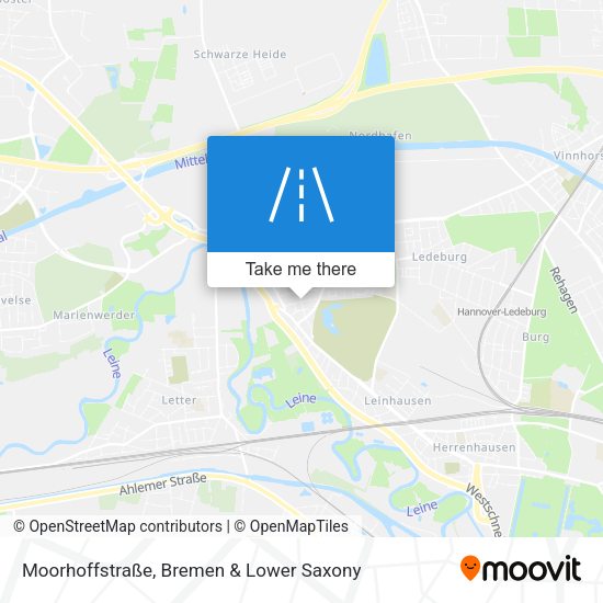 Moorhoffstraße map