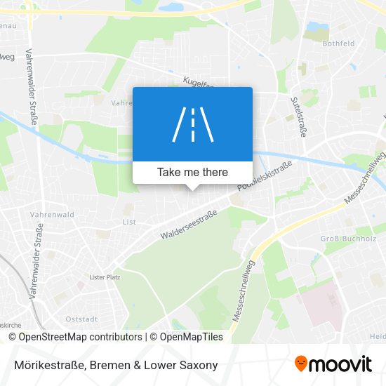 Mörikestraße map