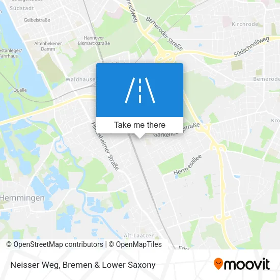 Карта Neisser Weg
