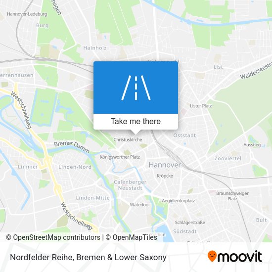 Nordfelder Reihe map