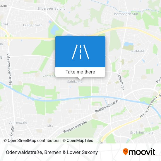 Odenwaldstraße map