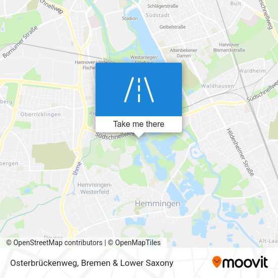 Osterbrückenweg map