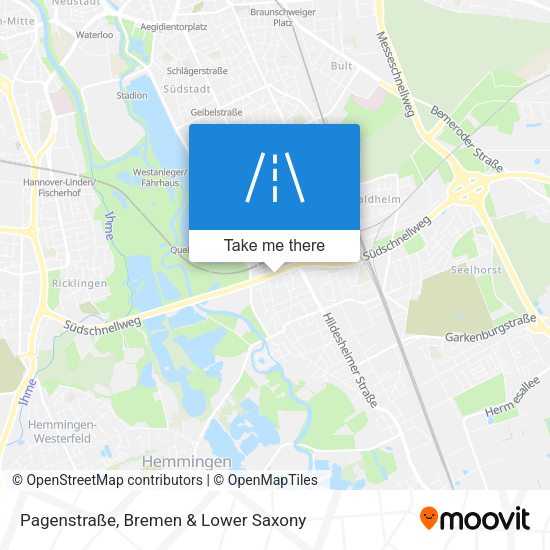 Pagenstraße map