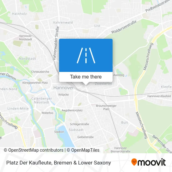 Карта Platz Der Kaufleute