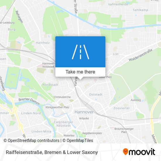Raiffeisenstraße map