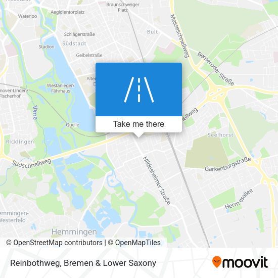 Reinbothweg map