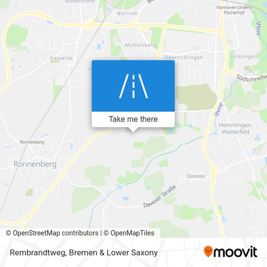 Rembrandtweg map