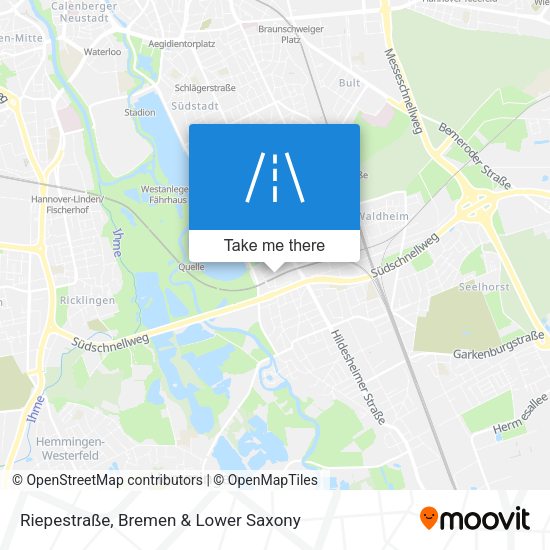 Riepestraße map