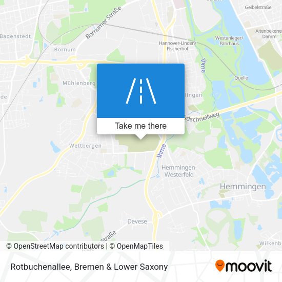 Rotbuchenallee map