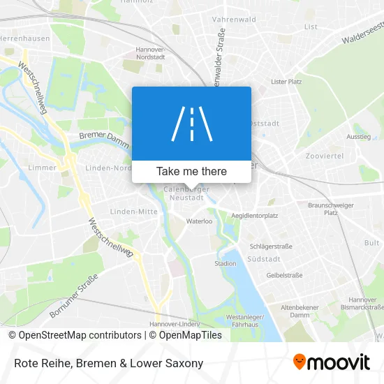 Rote Reihe map