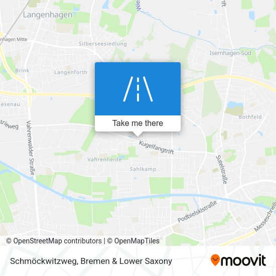 Schmöckwitzweg map