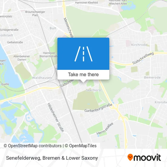 Карта Senefelderweg