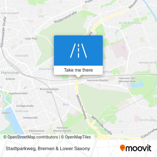 Stadtparkweg map