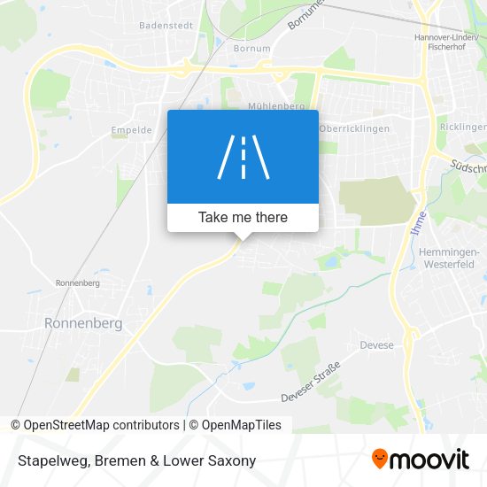 Stapelweg map