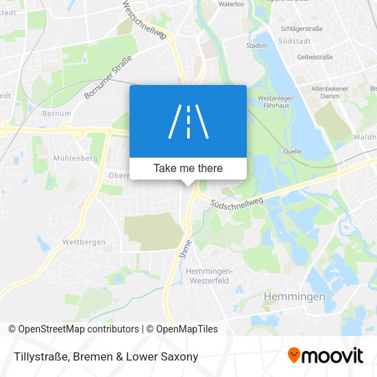 Tillystraße map