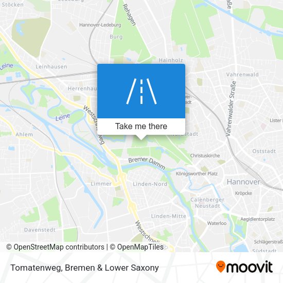 Tomatenweg map