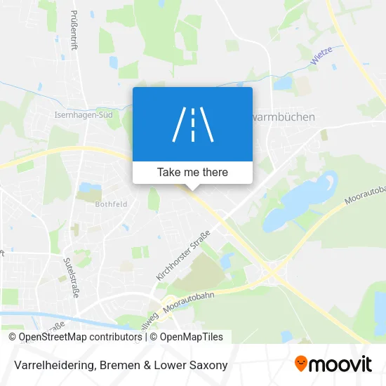 Varrelheidering map
