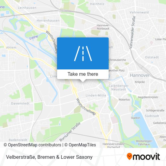 Velberstraße map