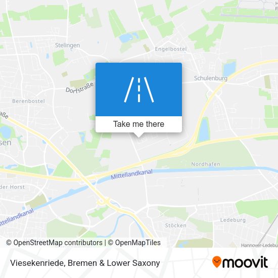 Viesekenriede map