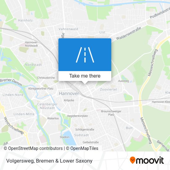 Volgersweg map